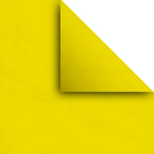[PAPBARRAMA50] Papel Barrilete amarillo, pack de 50 unidades