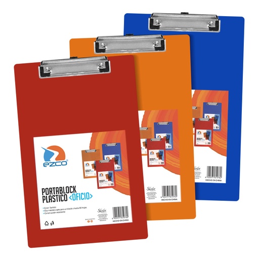 [EZCOPORBLOOF] Porta block acrílico Ezco Oficio