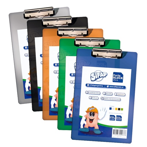 [SIFAPPORBLOF] Porta block acrílico Sifap Oficio Color Surtido