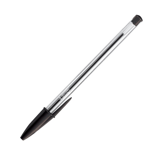 [BICCR1MNEUN] Bolígrafo Bic Cristal negro, unidad