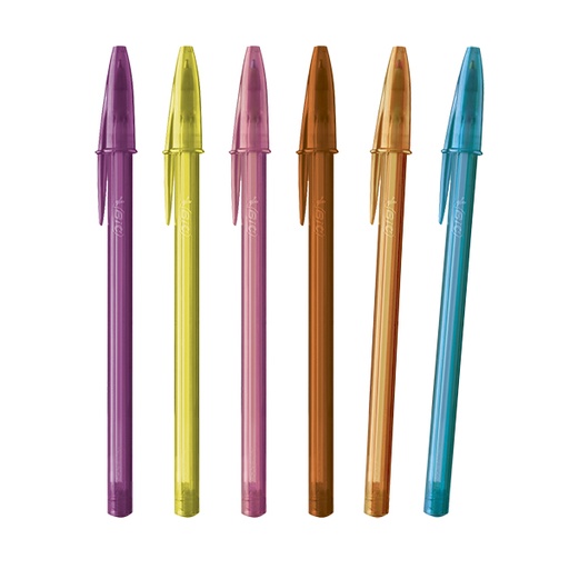 [BICFASHION10] Bolígrafo Bic Fashion, blister de 10 colores (8 + 2 Neón)