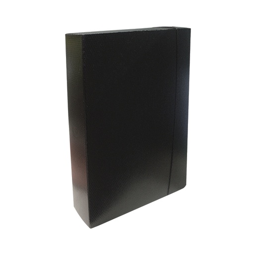 [CAJAFIBRA7] Caja con elástico, de fibra Oficio, 70mm.