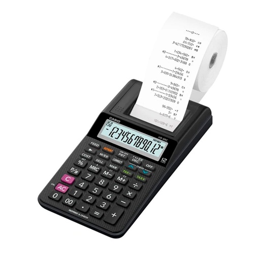 [CASIOHR8RC] Calculadora impresora Casio HR-8RC-BK