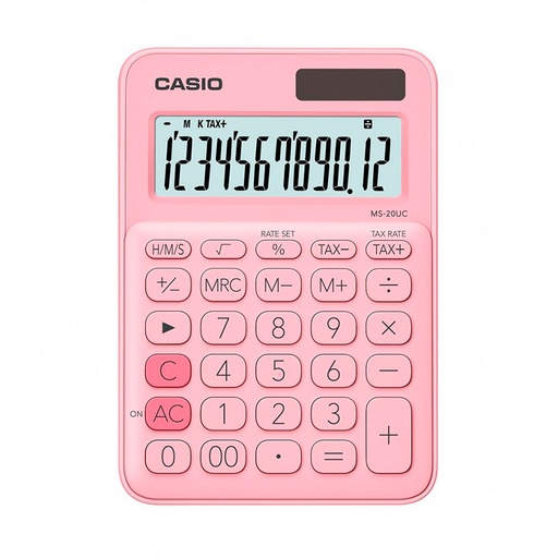 [CASIOMS7UCPK] Calculadora de escritorio Casio MS-7UC-PK rosa