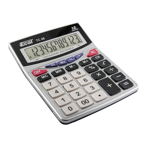 [ECALTC48] Calculadora de escritorio Ecal TC48