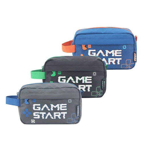 [LSDCANGA1533] Cartuchera de 2 cierres con divisiones LSyD Gamer Start