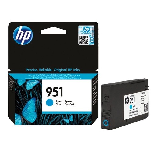 [HPCAR951ALCY] CARTUCHO ORIGINAL HP 951 CN050AL Cyan