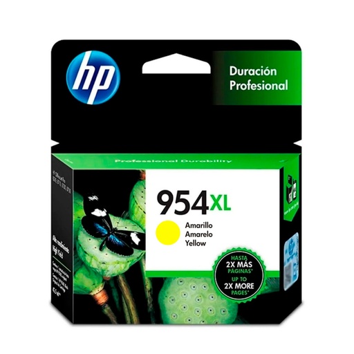 [HPCAR954XLAM] CARTUCHO ORIGINAL HP 954XL LS68AL, Alto Rendimiento Amarillo