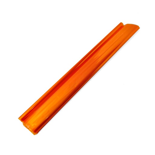 [CELOFNARAX10] Papel Celofán naranja, 50 x 90cm. pack de 10 unidades