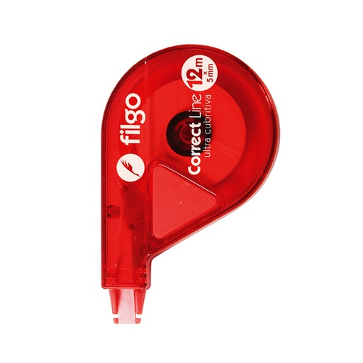 [FILGOCINTCOR12MM] Cinta correctora Filgo Correct Line 5mm x 12 Mts.
