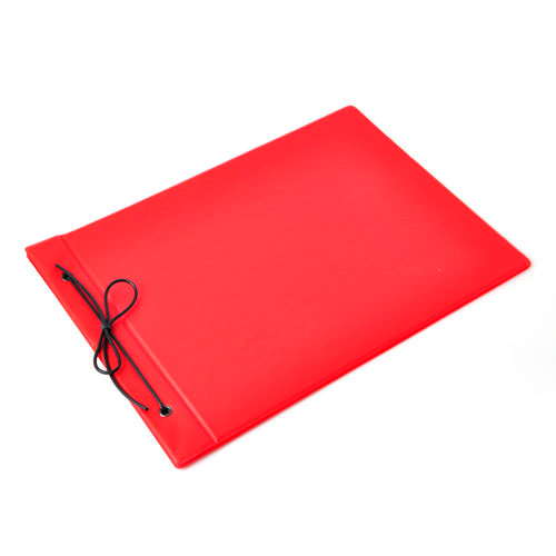 [CARFIBRAROJ5] Carpeta N°5 Fibra roja brillante