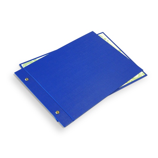 [CARPFORRAZU5] Carpeta forrada N°5 azul