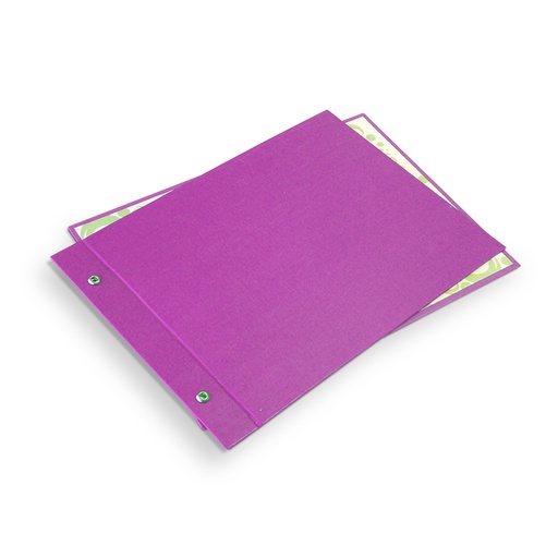 [CARPFORRFUC5] Carpeta forrada Avíos N°5 fucsia