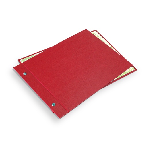 [CARPFORRROJ5] Carpeta forrada Avíos N°5 roja