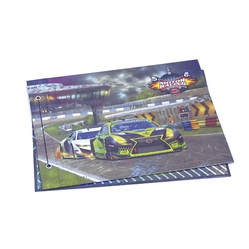 [CARPREXN5MOT] Carpeta de dos tapas Motor Racing N°5
