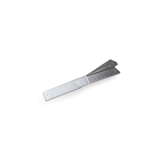 [CUCHILL18X10] Cuchilla para cortante, 18mm. de10 unidades