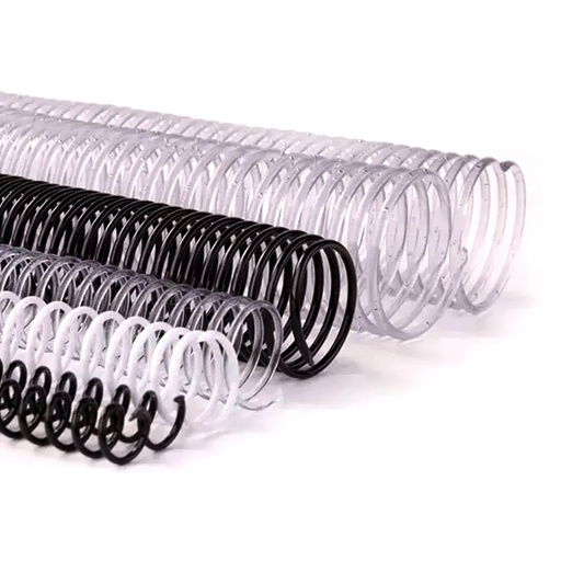 [RAFERESP20BL] ESPIRAL 20mm x 50 Blanco para encuadernar