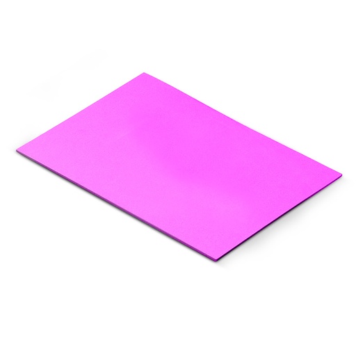 [GOMAEVAFUC10] Goma Eva fucsia, pack de 10 unidades