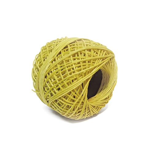 [HILOCHORX10] Hilo choricero de algodón crudo de 20g. 2mm. de diámetro, ovillo de 20mts.