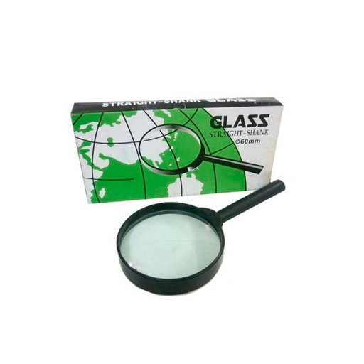 [GLASSLUPA60] Lupa plástica Glass 6008