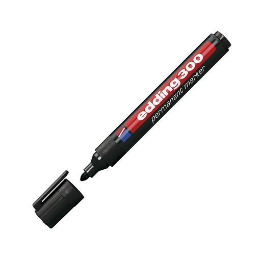 [EDDING300NEG] Marcador Permanente Edding 300 negro
