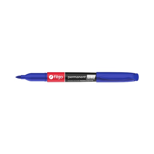 [FILGOMAR040A] Marcador permanente de punta fina 1.0mm. Filgo Permanent Marker 040 negro