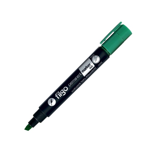 [FILGOMAR60VE] Marcador al solvente Filgo Permanent Marke 060 verde