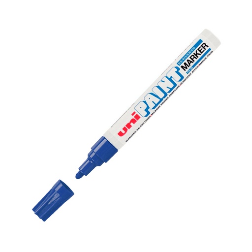 [UNIPX20X12AZ] Marcador Uni Paint PX20 azul, 12 unidades
