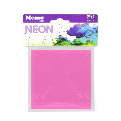 [MEMO7575X240] Notas Autoadhesivas MemoFix Neon, 75 x 75cm. pack de 240 hojas