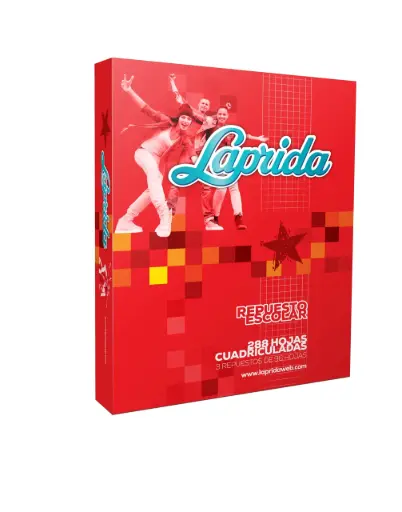 [LAPRIDA288C] Repuesto Laprida, 288 hojas cuadriculadas