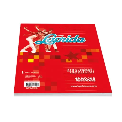 [LAPRIDA48R] Repuesto Laprida, 48 hojas rayadas