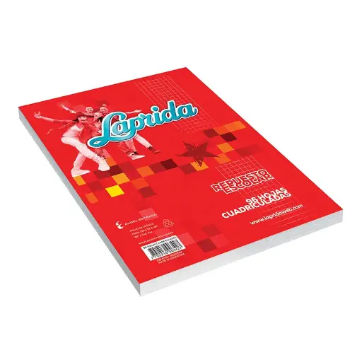 [LAPRIDA96C] Repuesto Laprida, 96 hojas cuadriculadas
