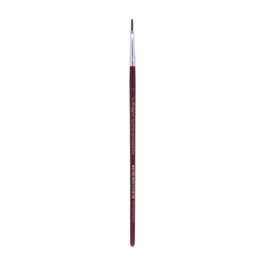 [VANORLCH0X12] Pincel chato N°0 Van Orley, pack de 12 unidades
