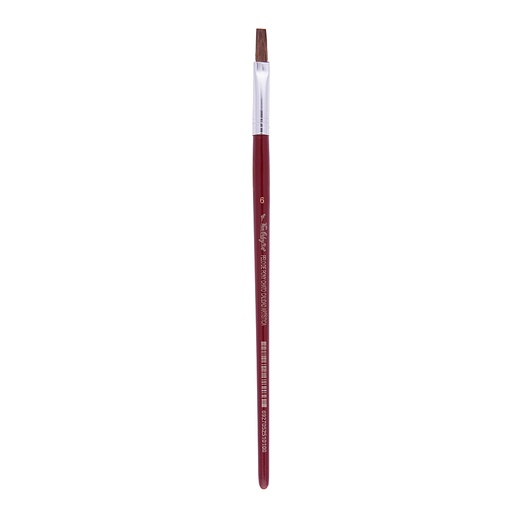 [VANORLCH6X12] Pincel chato N°6 Van Orley, pack de 12 unidades