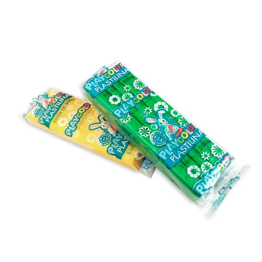 [PLAYPLA200AM] Plastilina Playcolor amarilla, 200g.