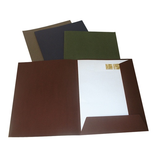 [CARPPREA4VER] Carpeta presentación de cartulina A4 verde