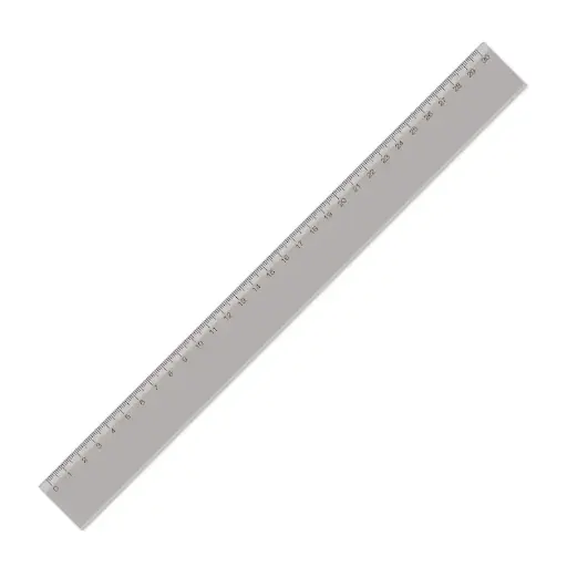 [PIZ170230] Regla escolar Pizzini 1702, 30cm.