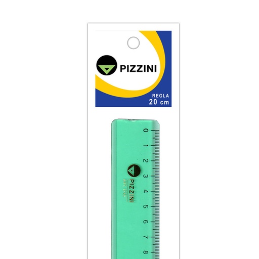 [PIZ173220] Regla acrílica Pizzini 1732, 20cm.