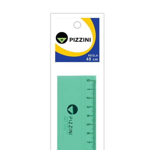 [PIZ173240] Regla acrílica Pizzini 1732, 40cm.