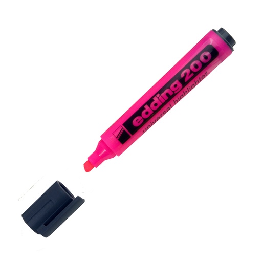 [EDDING200ROS] Resaltador Redondo Edding 200 rosa