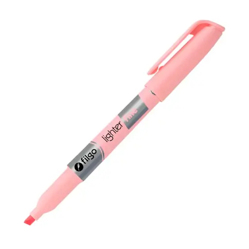[FILGOREFIPRO] Resaltador Fino Filgo Lighter Pastel rosa