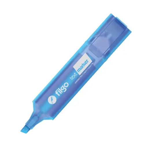 [FILGORETXCEL] Resaltador Filgo Text Marker Flúo celeste