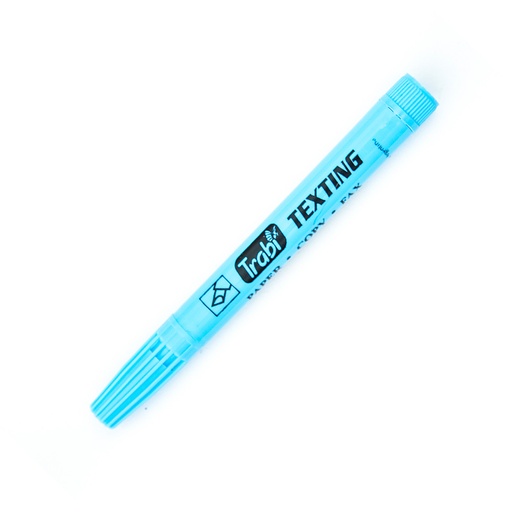 [TRABITEXTCEL] Resaltador Fino Trabi Texting celeste