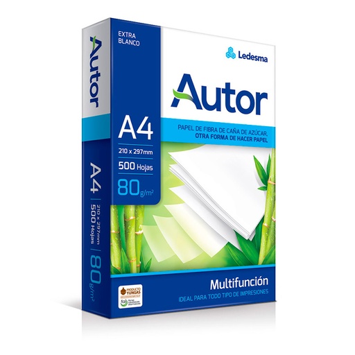 [AUTORA480] Resma Autor A4, 80g.