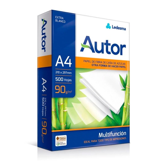 [AUTORA490] Resma Autor A4, 90g.