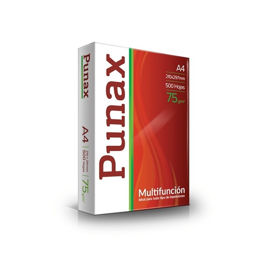 [PUNAX475] Resma Punax A4, 75g.