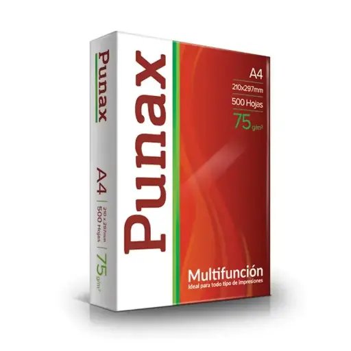 [PUNAXA475] Resma Punax A4, 75g. 