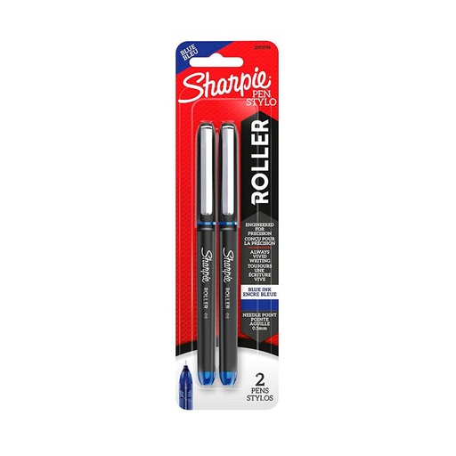 [SHARPIROLLAZ] Roller Sharpie 0.5mm. azul, blister de 2 unidades(D)