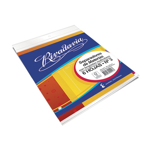 [RIVSEPN3LENG] Repuesto Separador Rivadavia N°3 con lengüeta 