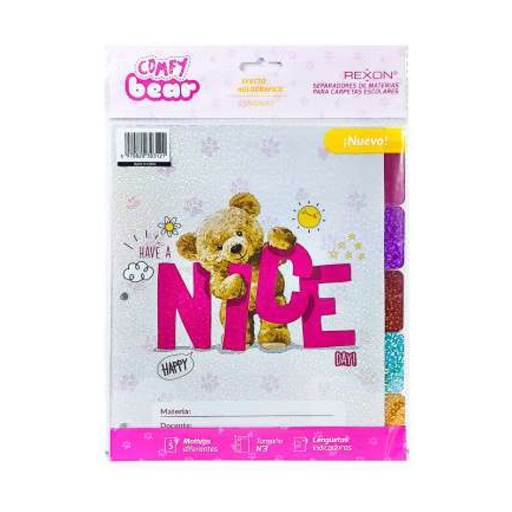 [SEPREX3OSO] Separador 5 posiciones Rexon Comfy Bear N°3